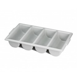 Ramasse Couv .Plastique Gris 4 Cases