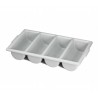 Ramasse Couv .Plastique Gris 4 Cases