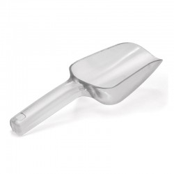 Pelle à glaçons 360ml transparent plastique