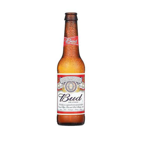 Bière BUD 5% 24 x 33 cl