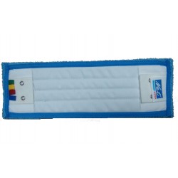 Frange microfibre 40cm 2 en 1 bleu