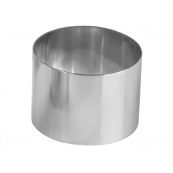 Cercle dessert inox 5*4cm