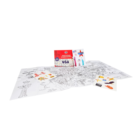 jeu Poster Amerique Coloris et trouve x 200