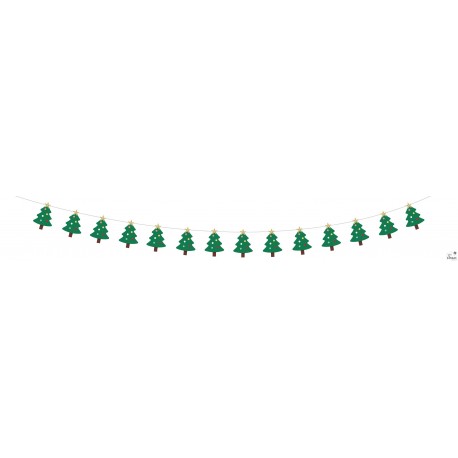 NOEL GUIRLANDE SAPINS DE NOEL 3M