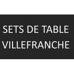 Sets de Table HIVER x 1000 - VERSION VILLEFRANCHE