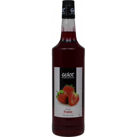 Sirop GUIOT PRO 6x1 L - Fraise