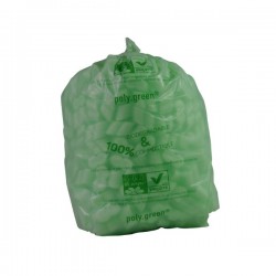 Sacs Poubelle biodegradable blanc 110lx100