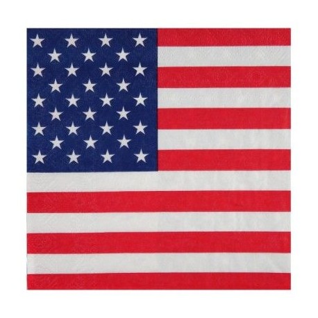 serviette americaine x20