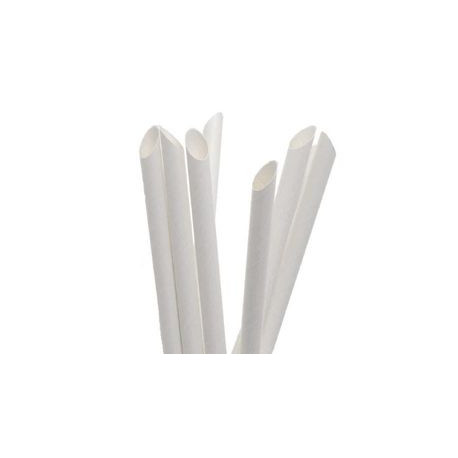 Paille papier BUBBLE 20cm DIAM 12MM x200