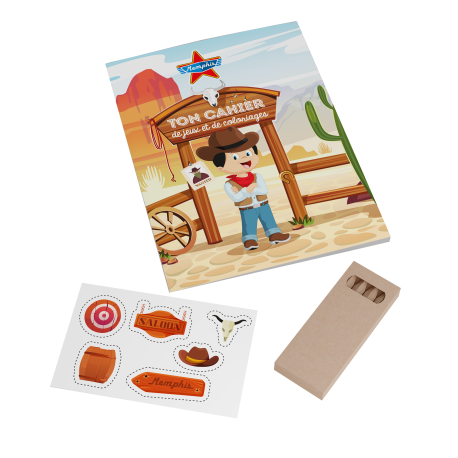 Kit Coloriage avec stickers x300