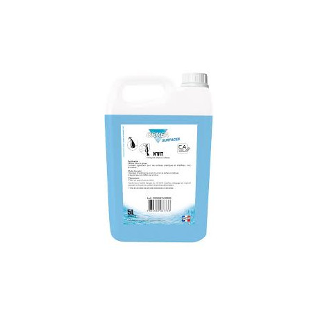 Nettoyant vitre 4x5Lproduit françaisspecialement conçu pour le nettoyage des vitres, glaces et toutes surfaces lisses