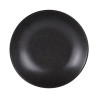 assiette salade grande 25cm vesuvio noir x6