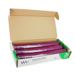 film alimentaire Alba Prof. 45cmx300m par 3 rouleaux