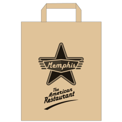 Sac CABAS Kraft MEMPHIS 26X14X32 x250