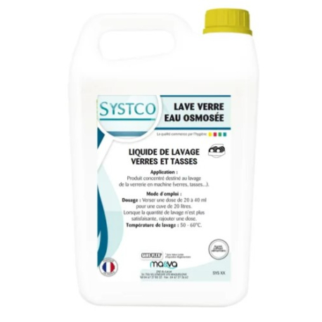 Lave verre tt eaux dont osmosee 5l