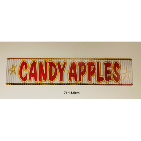 Plaque Métal décorative Candy 71 x15.56 cm