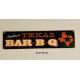 Plaque Métal décorative bar 51.5 x 13 cm