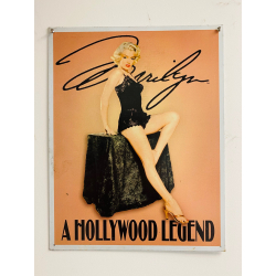 Plaque Métal décorative a holly marilyne 32x40.5