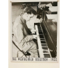 Plaque Métal décorative king piano 32x40.5