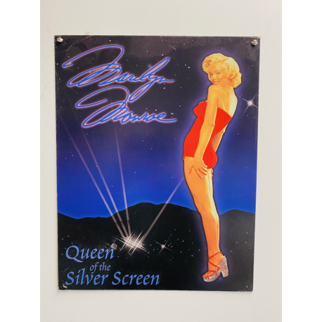 Plaque Métal Queen of the silver marily 32x40.5