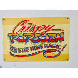 Plaque Métal décorative crispy pop 44.5x29.5